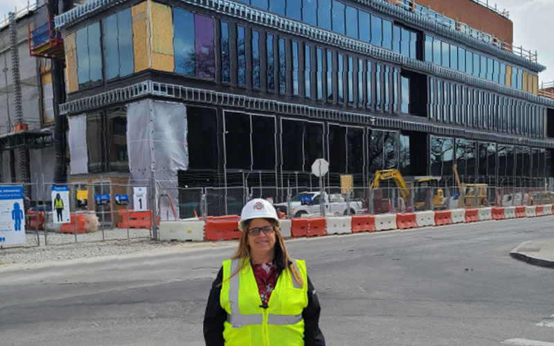 headshot of a woman construction manager