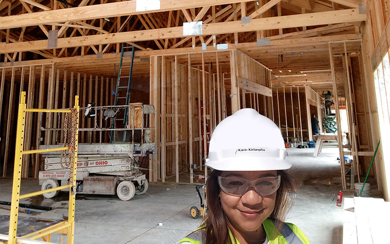 headshot of a woman construction manager