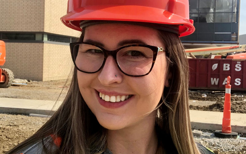 headshot of a woman construction manager