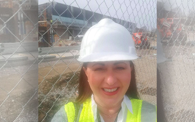 headshot of a woman construction manager