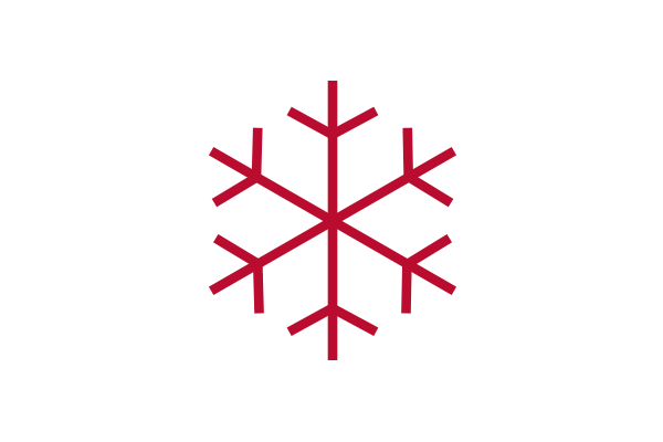 Icon of a snowflake