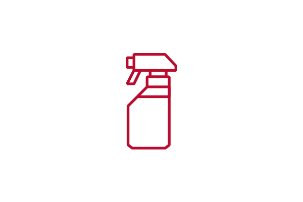 Icon of a spray bottle