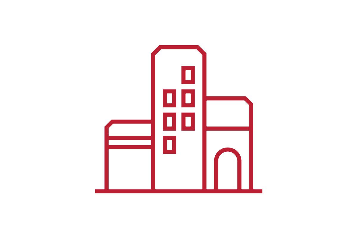 Icon of buildings