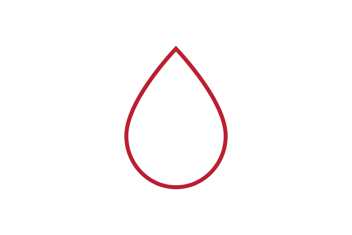 Icon of a water droplet