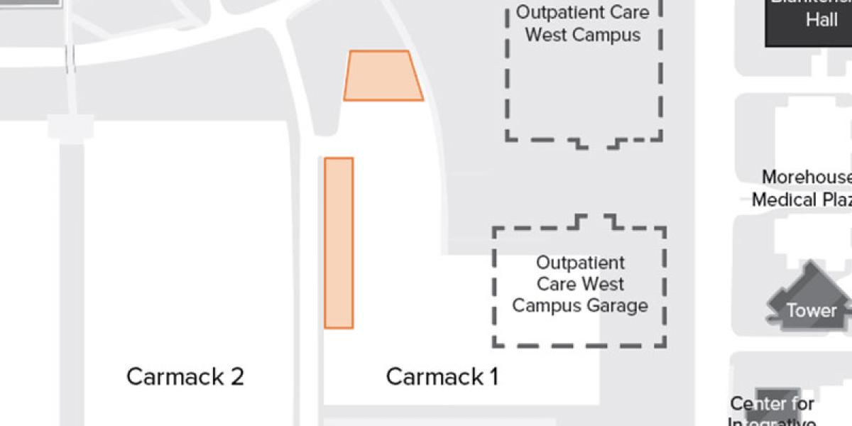 a map showing the area of impact