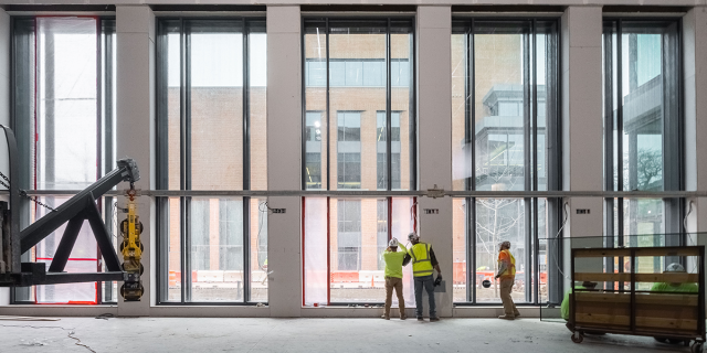 construction in the Arts District