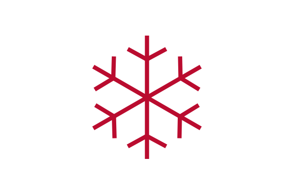 Icon of a snowflake