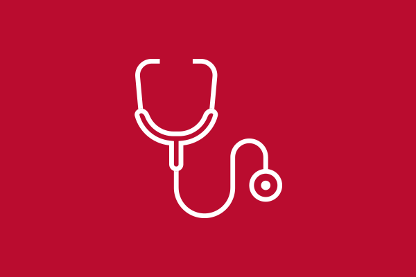 Icon of a stethoscope