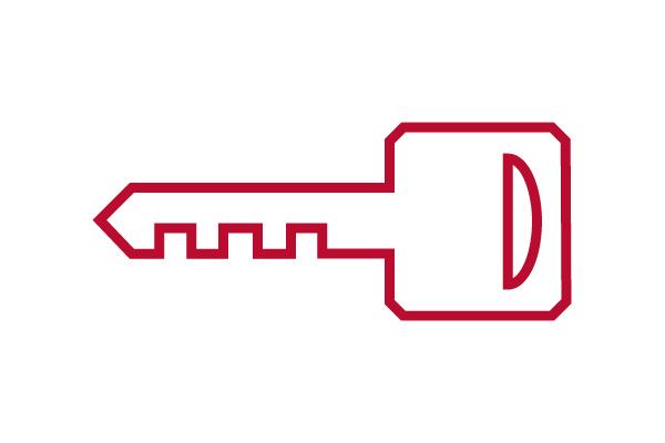 Key line icon