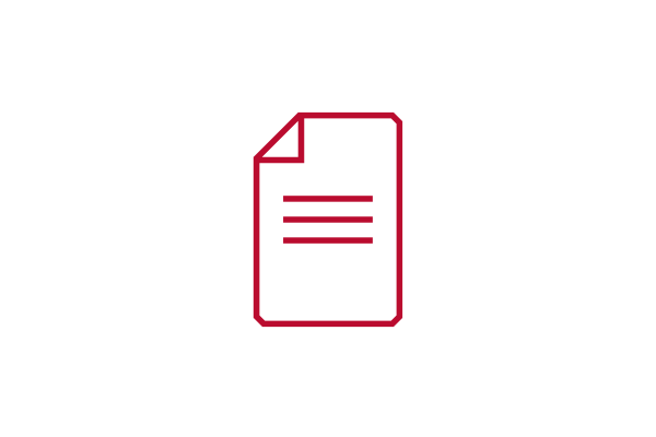 Icon of a document