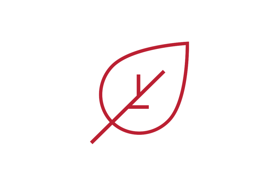Icon of a leaf