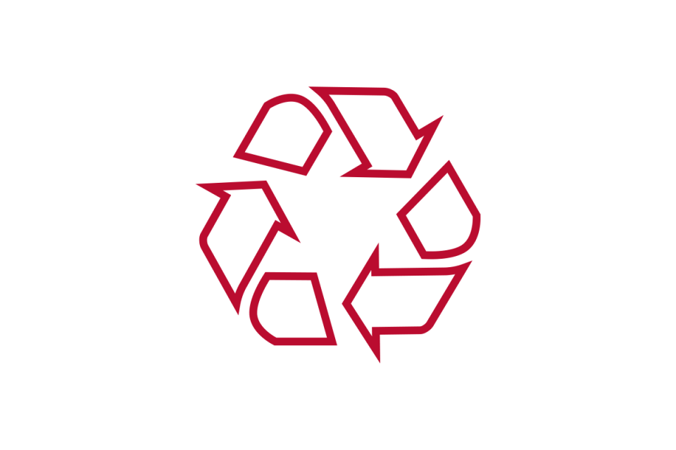 Icon of a recycle bin